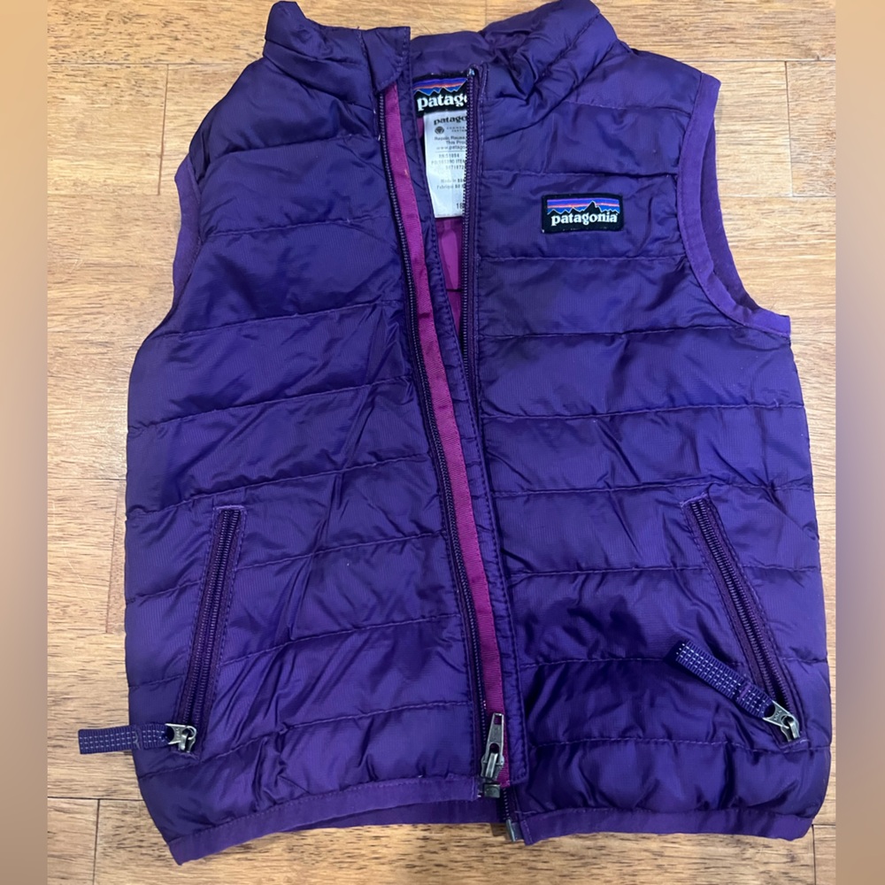 Patagonia Deep Purple Quilted Vest